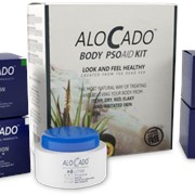 Набор для кожи тела Алокадо для ухода за проблемной кожей при псориазе, экземе, атопическом дерматите фотография