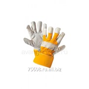 Перчатки ЮКОН кожаные комбинированные Артикул: 043860 фото