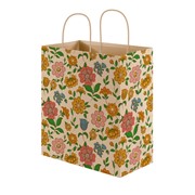 Пакет подарочный “Цветочная поляна“, крафт, 16х7х18см, (MILAND) фото