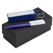 Подарочный набор Essentials Umbo с ручкой и зарядным устройством, синий фотография