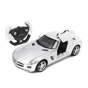 Mercedes-Benz SLS RASTAR, 1:14 радиоуправляемая модель, Джойстик, Серебристый фотография