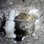 Поиск утечки - порывов - протечек воды с трубопроводов фото
