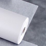 Бумага пергаментная белая ширина 74см длина 50 метров, плотность 40 гр./кв.м.