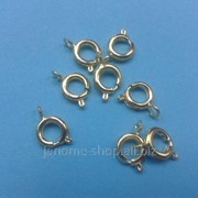 Замки для бус, цвет золото фото