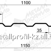 Профилированный лист МП-20х1100-A,B фото
