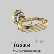 Мыльница решётка овальная TG2004 золото