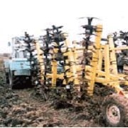 Ножевая борона БН-1 для разделывания стерни и измельчения дернины многолетних трав, заделки органических минеральных удобрений, предпосевной подготовки почвы. фото