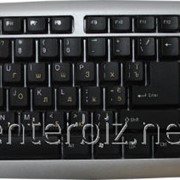 Клавиатура 1808 Slim Silver Waterproof USB, код 34187