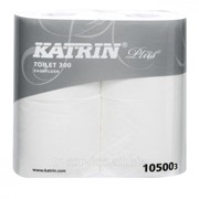 Быстрорастворимая туалетная бумага EASY FLUSH® Katrin Plus Toilet 300 - 20 рул/уп, 300 л/рул, 2 слоя
