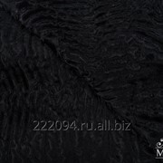 Каракуль афганский чёрный выделанный (шкурки) фото