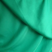 Ткань Шелк - сатин Зеленый фотография