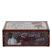 Шкатулка Чемодан, L34 W13 H22 см фото