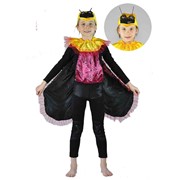 Детский карнавальный костюм Жук черный фото