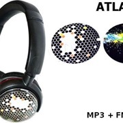 Беспроводные наушники с MP3 плеером и FM Monster AT - 7603 Atlanfa фото