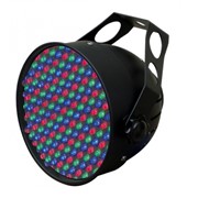 Светодиодный прожектор cо 156 ультраяркими 8мм. светодиодами Koollight Color Par Black