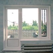 Дверь металлопластиковая балконная фото