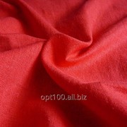 Лен натуральный, цвет красный, производство Китай. WM 12185-2 фотография