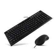 Комплект клавиатура +мышка Crown CMMK-855 Black фото