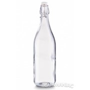 Бутылка с пластиковой крышкой и зажимом ZELLER 1000 мл (19713)