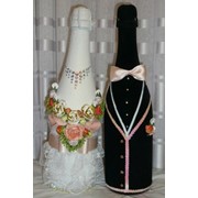 Свадебное шампанское (Бархатное) арт.103 фото