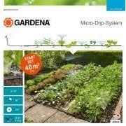 Шланг сочащийся Gardena 13 мм (1/2) 40 м с фитингами и мастер-блоком