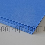 Дизайнерский картон синий КК53 210г/В2(500х707мм) 1 лист 570857 фотография