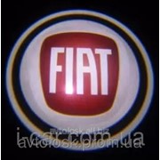 Проекция логотипа автомобиля Fiat