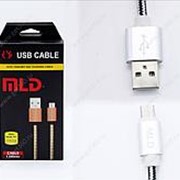 USB Data Кабель MLD 1M Grey (Серый) фотография