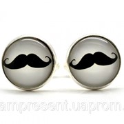 Запонки Усы фото