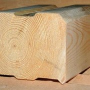 Брус стеновой сырой профилированный для деревянных домов