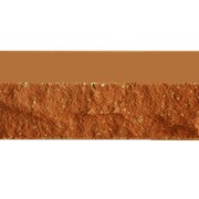 Кирпич Скала 2 оранжевый на белом цементе фото
