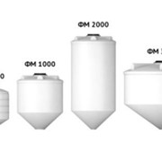 Емкость пластиковая ФМ 240 л под плотность до 1.5 г/см³ белая фотография