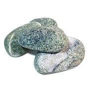 Камень для сауны и бани Жадеит шлифованный (фракция 40-80), 1 кг фото