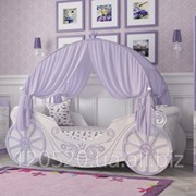 Кровать детская для девочки Карета фото