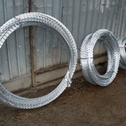 Лента колючая, диаметр спирали (400 мм, 600 мм, 900 мм). фото
