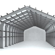Изготовим складские помещения, ангары любой сложности, металлоконструкции по чертежам заказчика фото