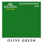 Сукно Milliken Strachan Snooker №10 Championship 191см Olive Green фото