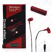 Bluetooth наушники Crack effect MS-808 RED с микрофоном фото