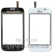 Тачскрин оригинальный / сенсор (сенсорное стекло) для LG Optimus L40 Dual SIM D170 (белый цвет) 3726 фотография
