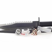 Нож выживания HK5703 “Рэмбо“ Pirat фото
