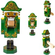 Игрушка “Щелкунчик“ (зеленый, 29 см) фотография