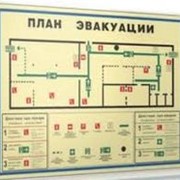 Разработка плана эвакуации фото