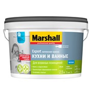 Краска Marshall для кухни/вaнной /bw/ 2.5л