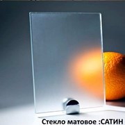 Матовое стекло для дверей и мебели фото