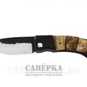 Нож Складной Grandway, Рукоятка - кап-берёза фотография