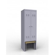 Металлический шкаф для одежды ШР-22 L600 ВСК фото