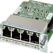 Модуль Cisco Four port 10/100/1000 Ethernet switch interface card (EHWIC-4ESG=) фото