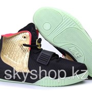 Кроссовки Nike Air Yeezy 2 NRG Black Gold 40-46 Код Yeezy05 фото