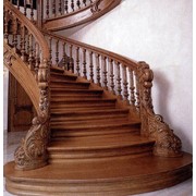 Деревянные лестницы фото