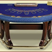Стол для Покера и Блэк Джека ДЕ ЛЮКС фото